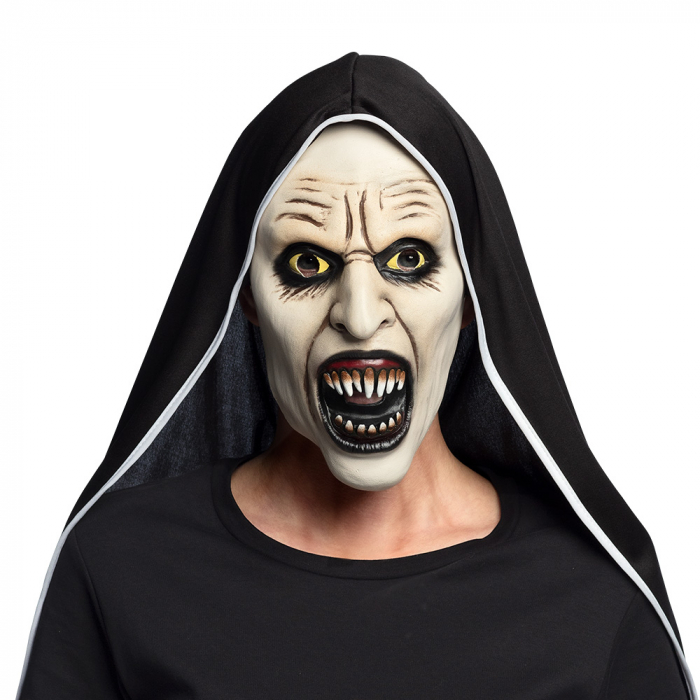 MASQUE DÉMON EN LATEX (Masque et capuche)