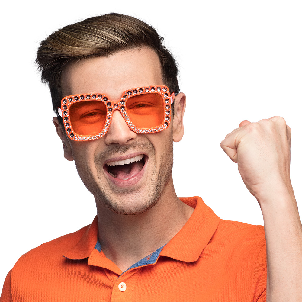 LUNETTES BLING BLING (Verres oranges)