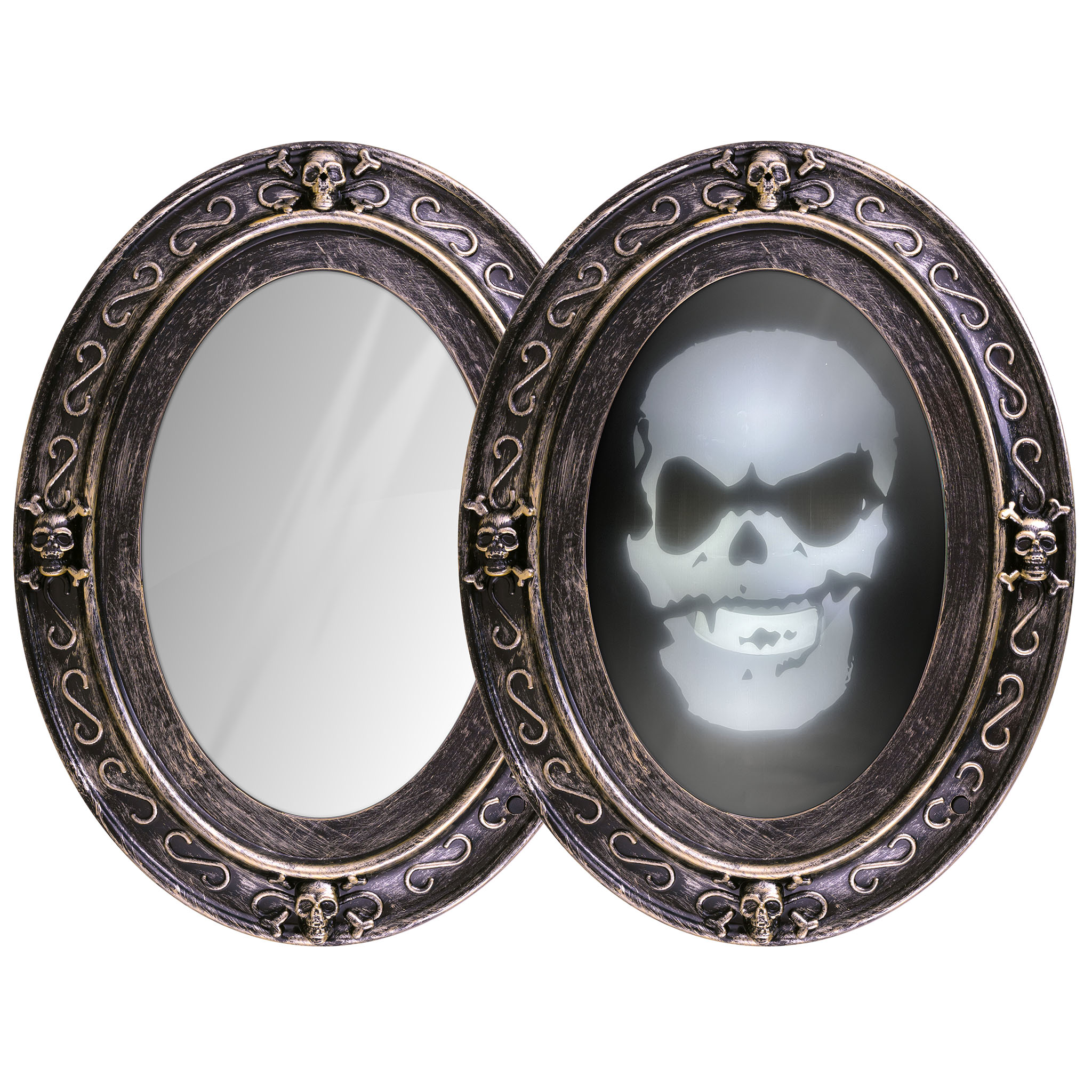 MIROIR AVEC SQUELETTE (Décoration son et lumière) Démo vidéo – Image 1