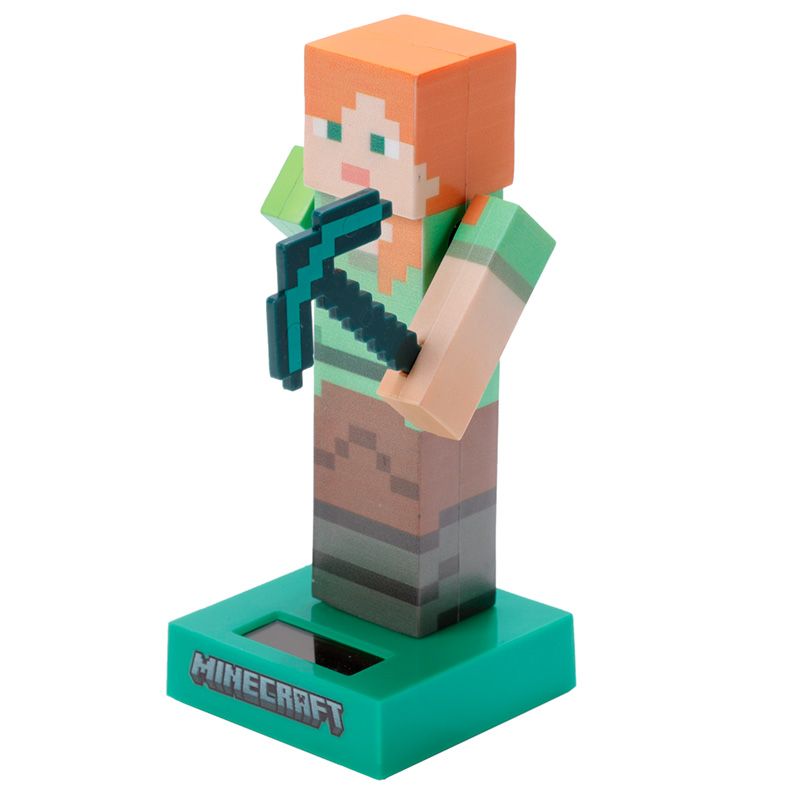 FIGURINE ALEX MINECRAFT (Figurine solaire animée) Décoration - Energie solaire