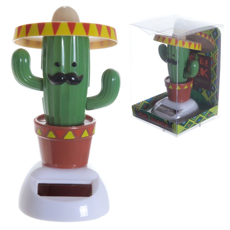 FIGURINE SOLAIRE CACTUS (Figurine solaire animée) Décoration - Energie solaire