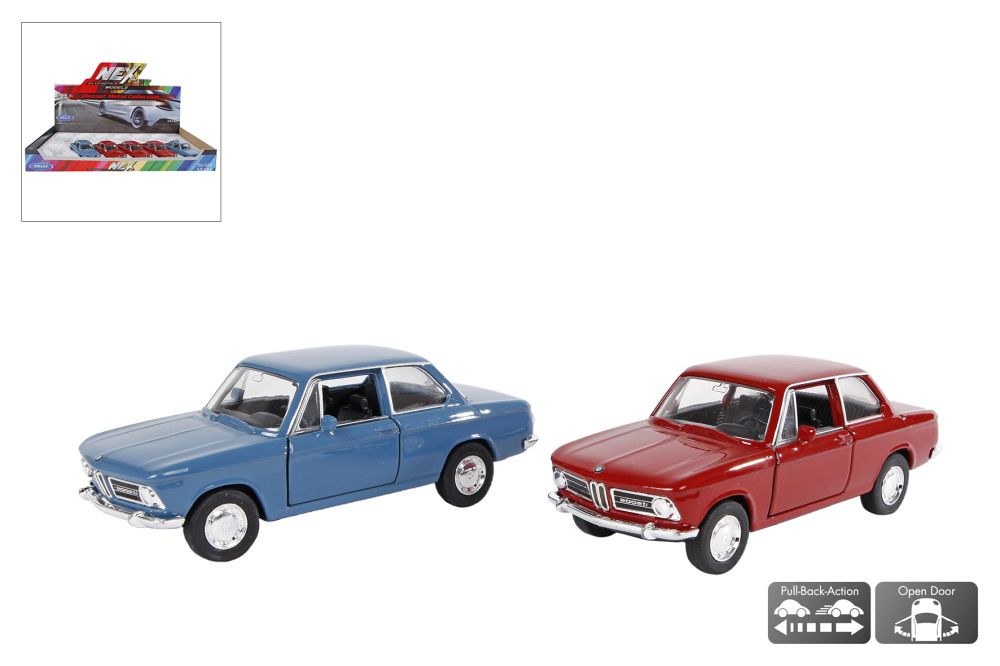 BMW 2002 MINIATURE (Petites voitures collection) Modèle métal - 2 coloris
