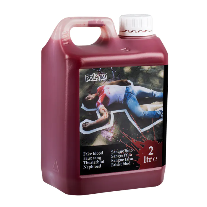 BIDON DE FAUX SANG (Spécial tissus - 2 litres)