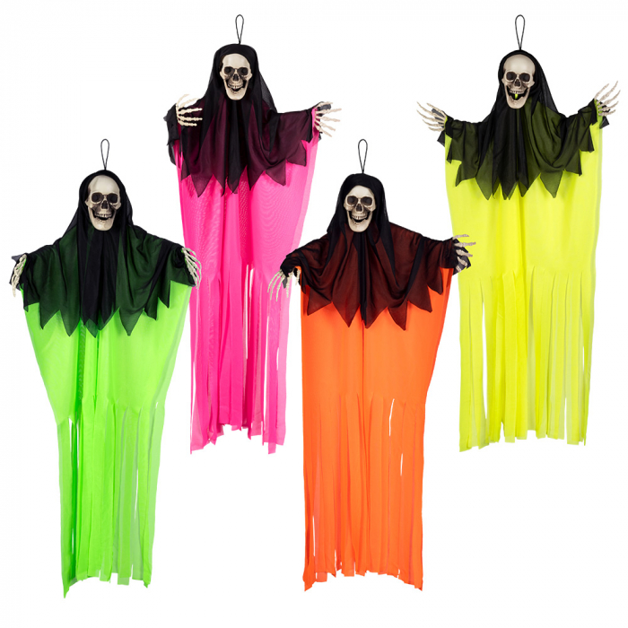 FANTÔMES A SUSPENDRE (Décoration 90 cm - 4 coloris)