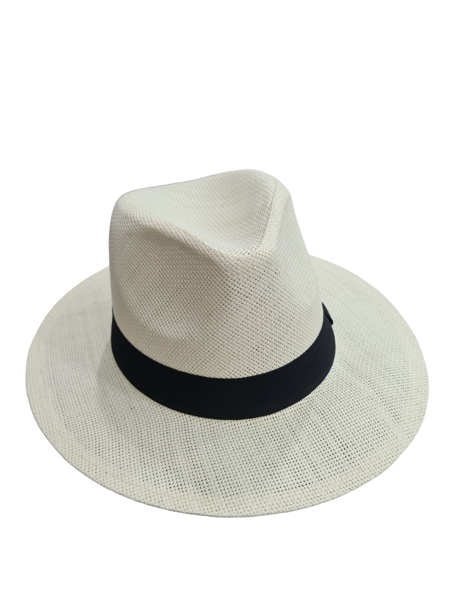 CHAPEAU PANAMA BLANC (Version de luxe) – Image 1