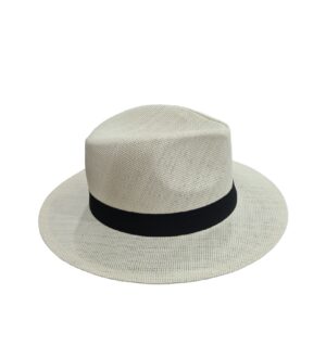 CHAPEAU PANAMA BLANC (Version de luxe) – Image 2