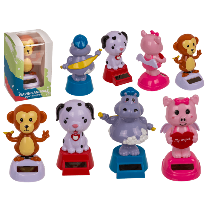 PACK 12 FIGURINES ANIMAUX (Figurines solaires animées) Décoration - Energie solaire