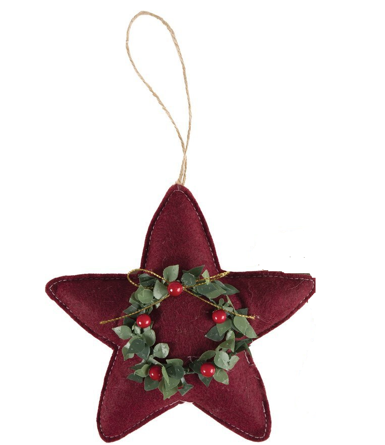ÉTOILE SAPIN DE NOEL (Décoration à suspendre)