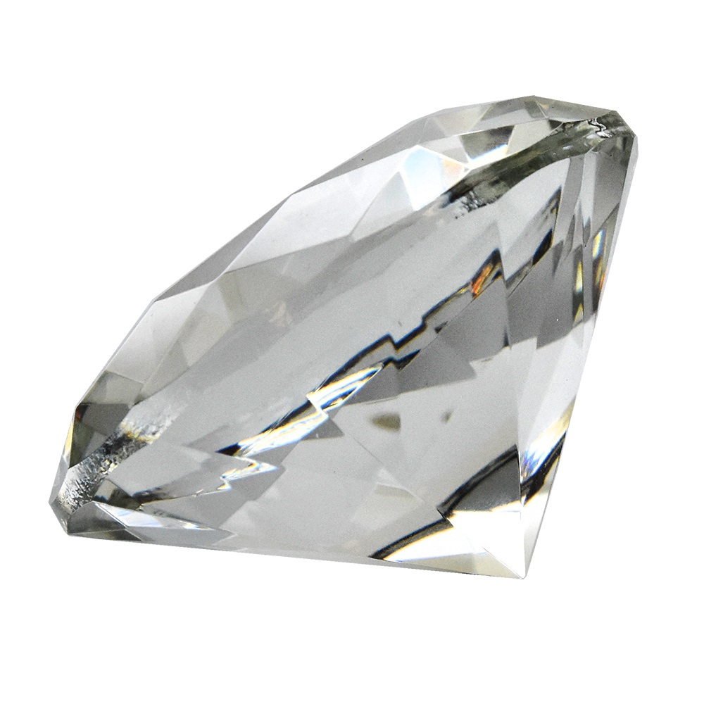 COFFRET AVEC DIAMANT (Diamètre 8 cm)