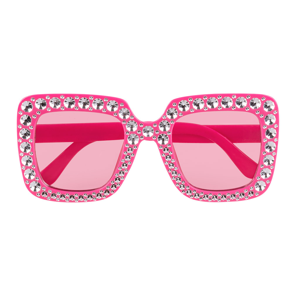LUNETTES BLING BLING (Verres roses)