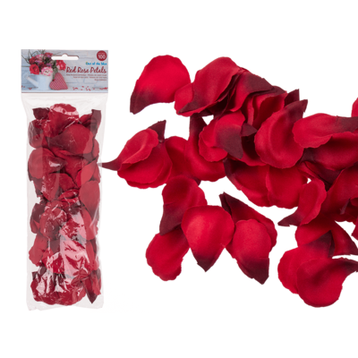 PÉTALES DE ROSES ROUGES (Sachet de 100 pétales)