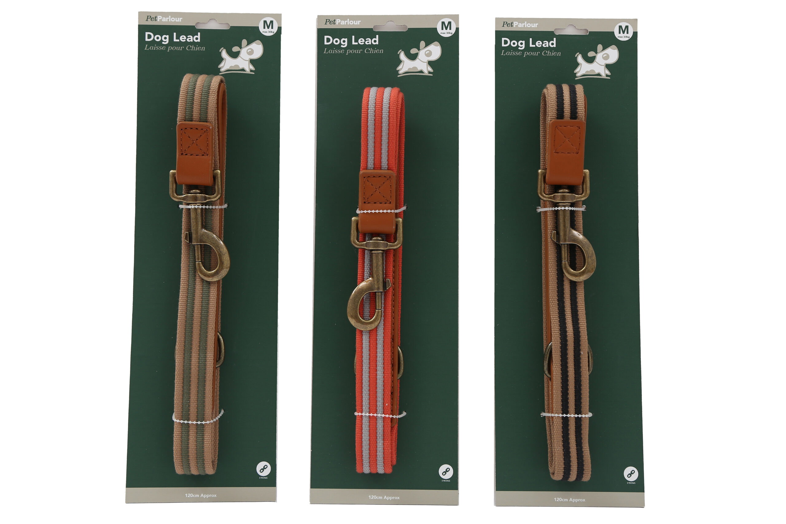 LAISSE DE LUXE POUR CHIEN (Longueur 120 cm) – Image 1