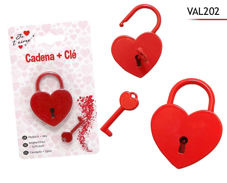 CADENAS COEUR AVEC CLÉ