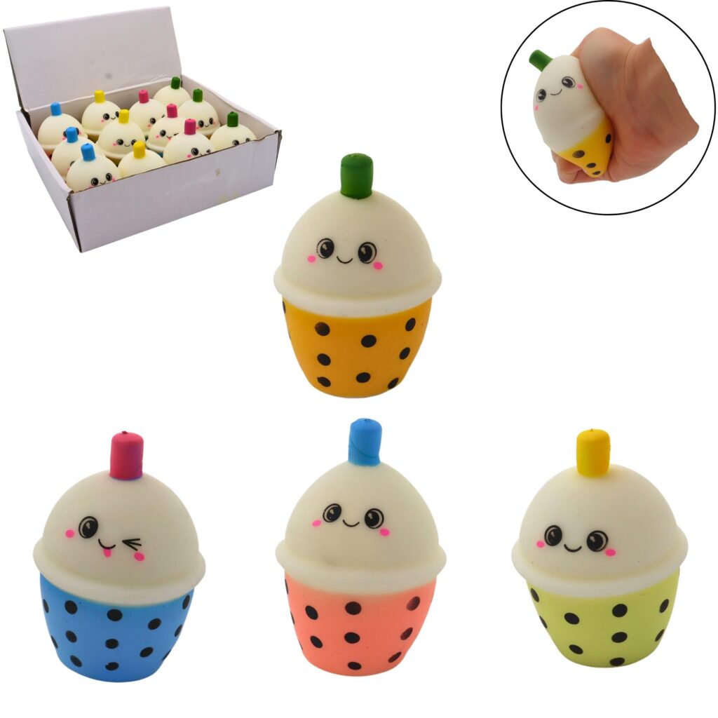 CUP CAKE ANTI STRESS 6 couleurs assorties