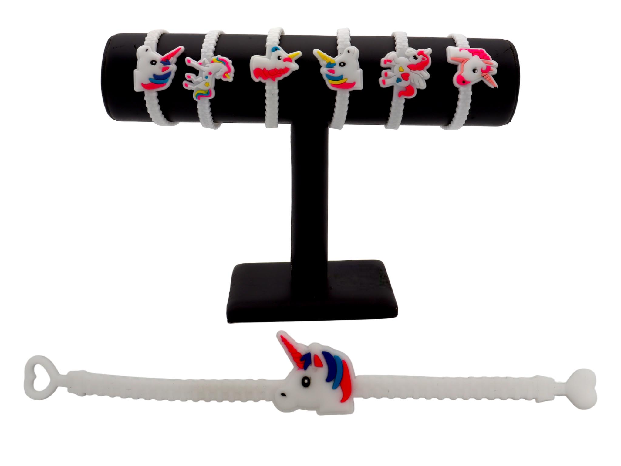 BRACELET THÈME LICORNE (Pack 48 pièces - 7 cm) – Image 1