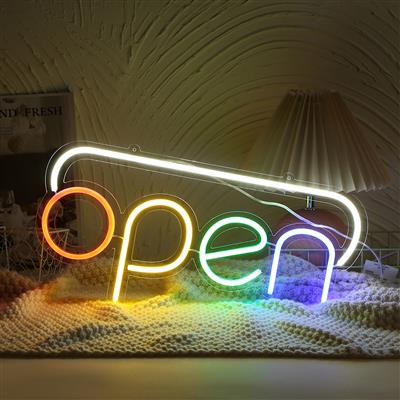 LAMPE NÉON OPEN (Dimension 48 x 24 cm)