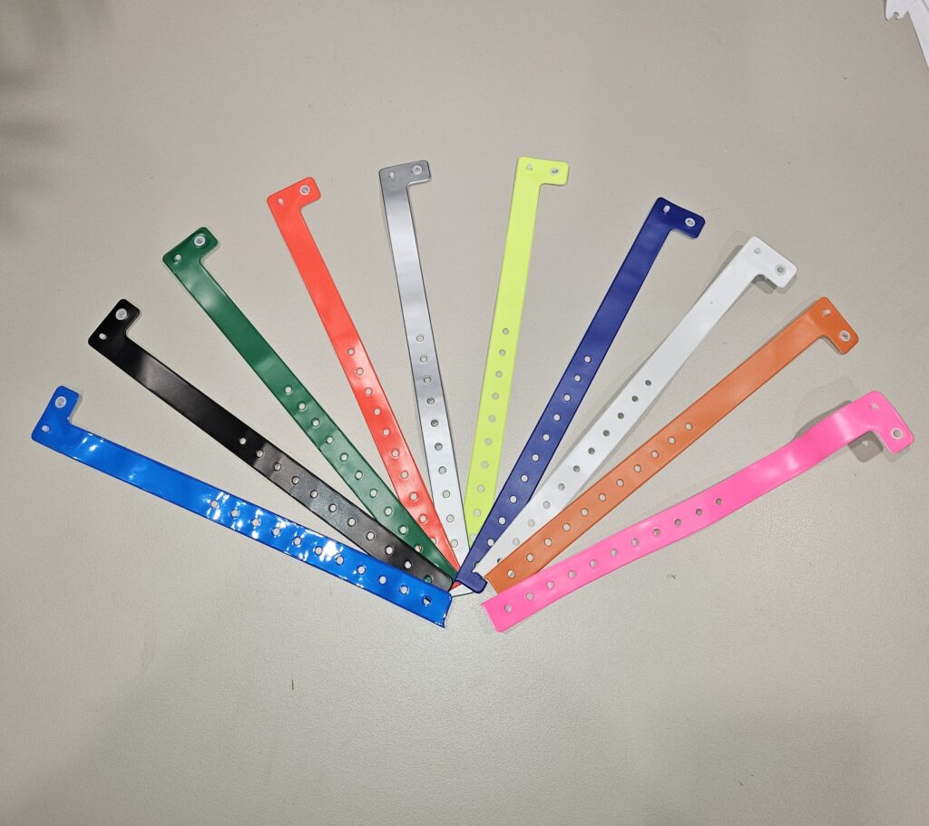 BRACELETS INVIOLABLES (100 Bracelets - 10 couleurs)