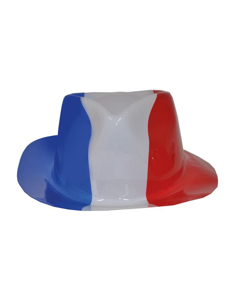 CHAPEAU ALLEZ FRANCE (Pack 12 chapeaux plastique) Supporter France BBR