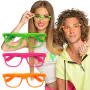 LUNETTES - SANS VERRES (Set 3 paires de lunettes) Montures couleurs assorties – Image 5