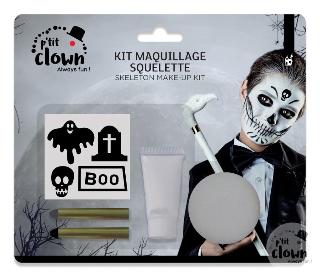 KIT MAQUILLAGE SQUELETTE