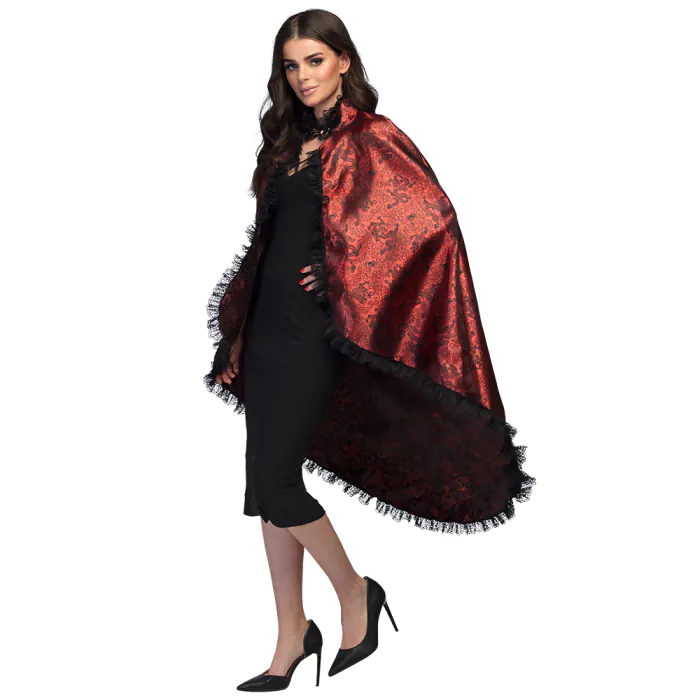 CAPE COMTESSE DRACULA (Cape de vampire)