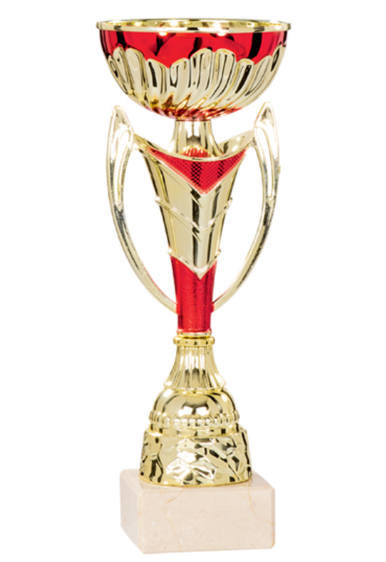 COUPE OR ET ROUGE (Dimension 37 cm)
