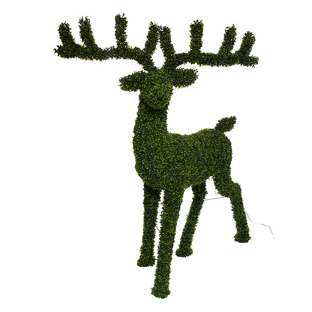 RENNE DE NOEL LUMINEUX (Décoration 600 leds) Dimension 180 cm