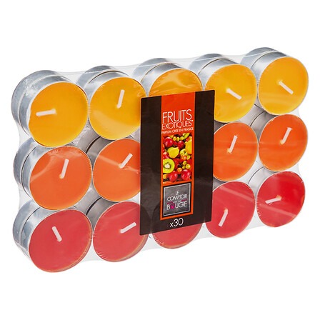 BOUGIES CHAUFFE PLAT (Pack 30 pièces parfumées)