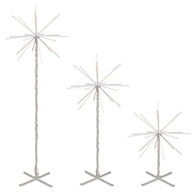 ÉTOILE FEU D'ARTIFICE LED (Sur pied réglable 3 tailles) Led 3 D - Démo vidéo