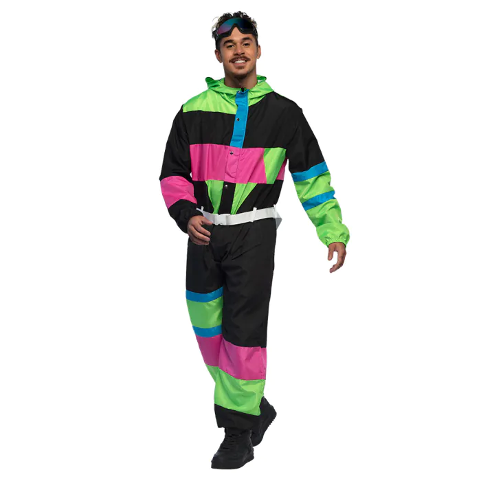 DÉGUISEMENT DE SKIEUR (Combinaison pour homme) Tailles adultes M et L