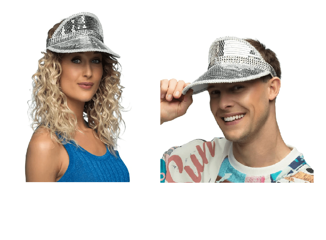 CASQUETTE VISIÈRE DISCO – Image 1