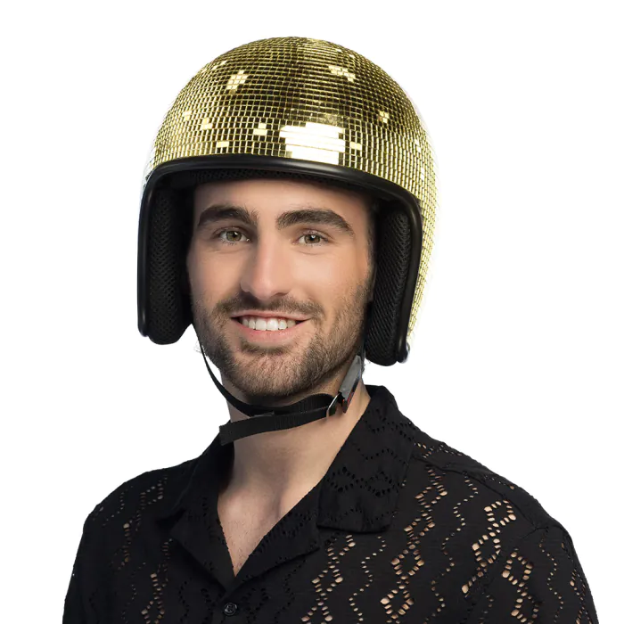CASQUE BOULE DISCO