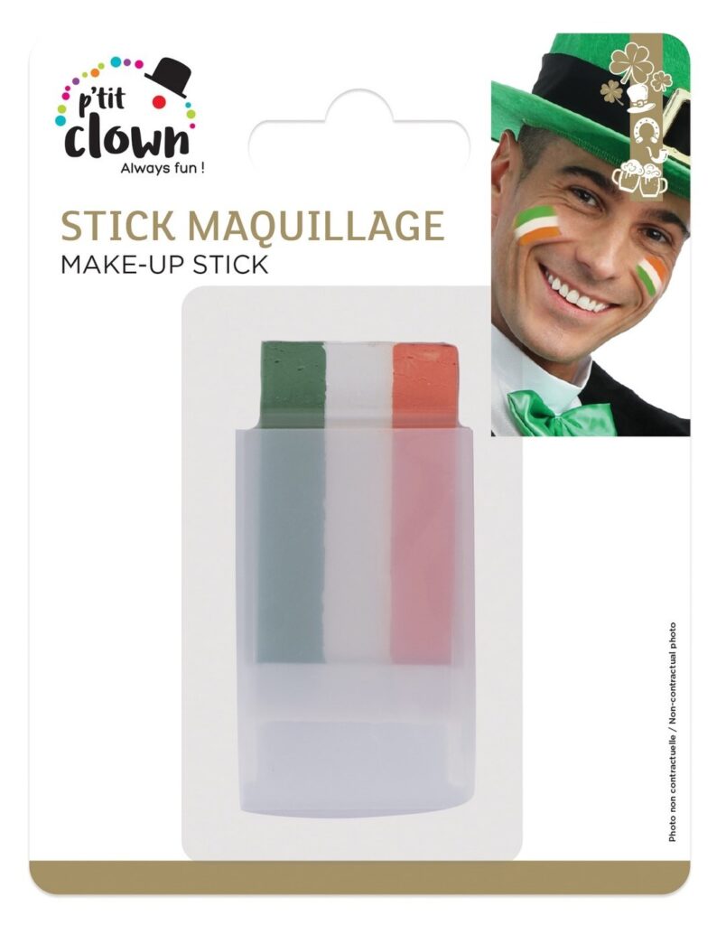 STICK MAQUILLAGE IRLANDE (Thème de la Saint Patrick)