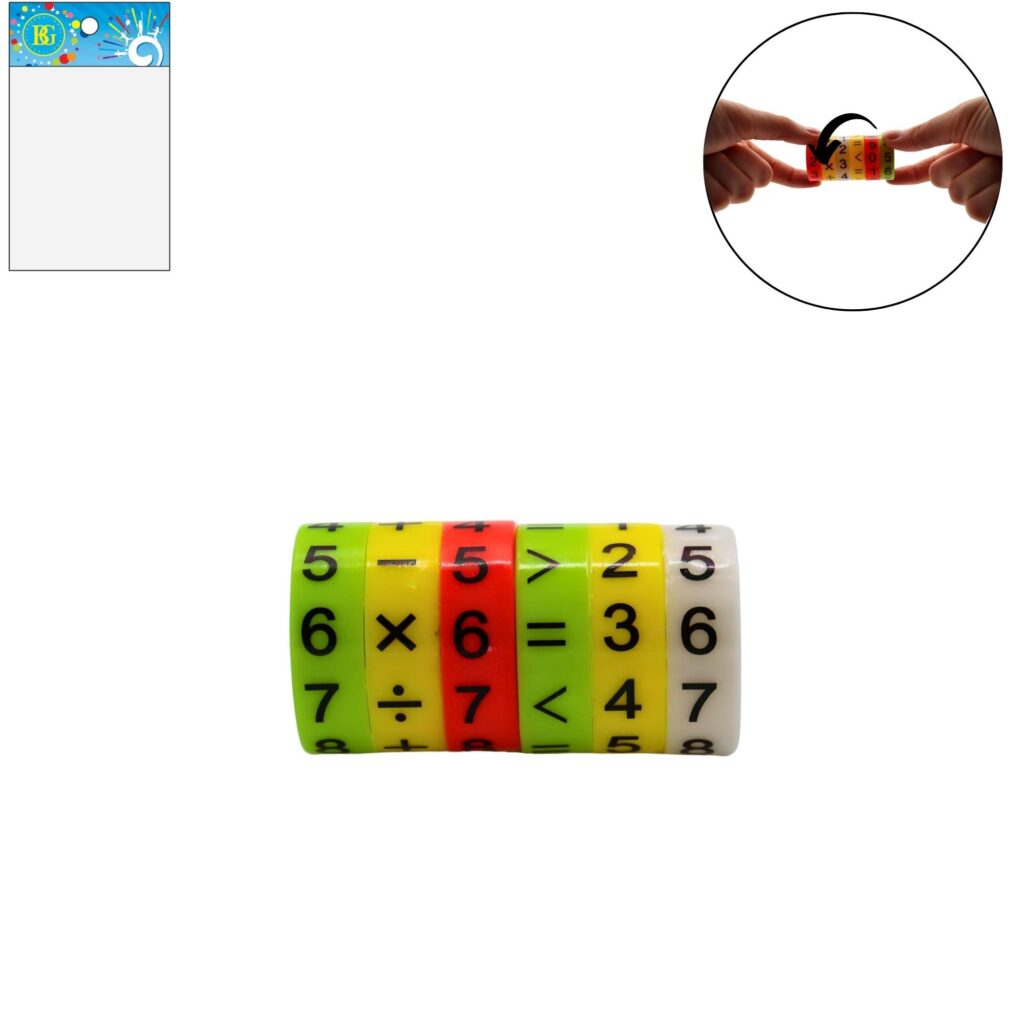APPRENDRE A COMPTER (Pack 48 pièces 6 x 3 cm)