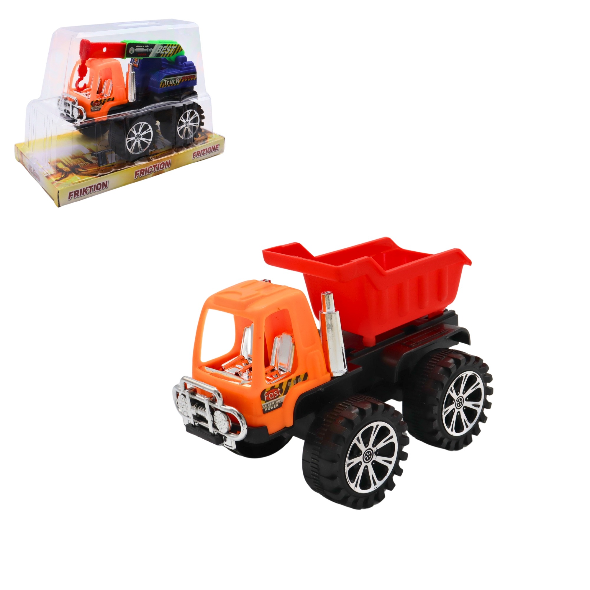 CAMION TRAVAUX PUBLICS (Dimension 15.5 cm) – Image 1