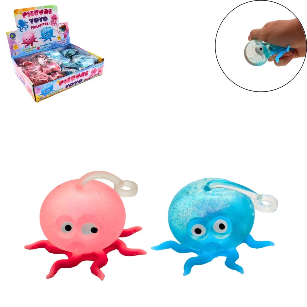YOYO PETITE PIEUVRE FUN (Pack 12 pièces 5 cm)