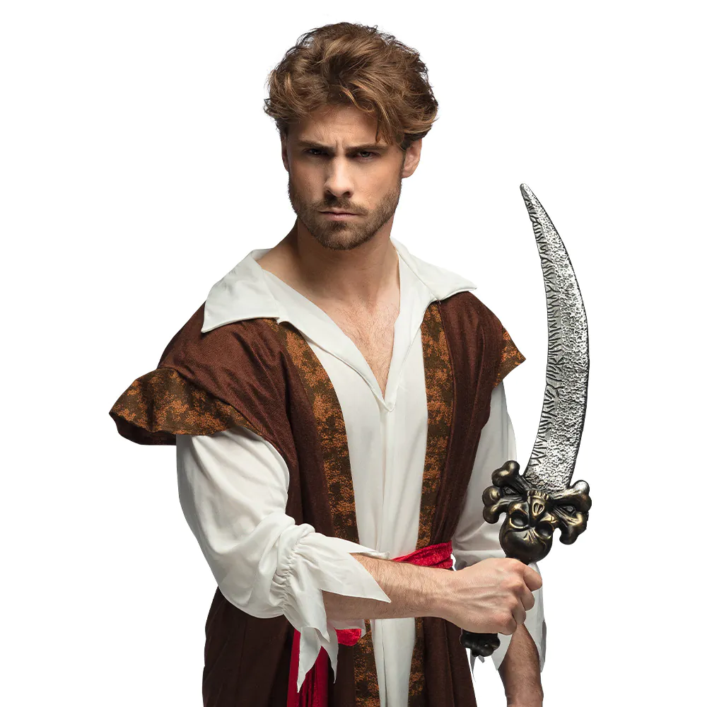 ÉPÉE PIRATE TÊTE DE MORT (Longueur 59 cm)