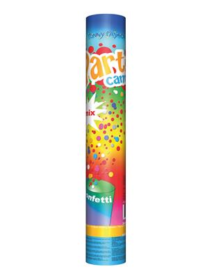 CANON LANCE COTILLONS (Multicolore - Tube 40 cm)