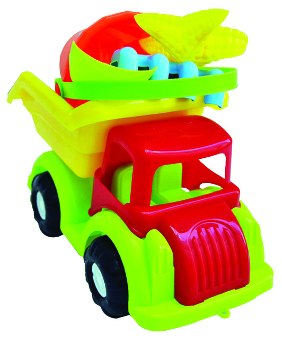CAMION POUR BAC A SABLE (Camion garni 26 cm)