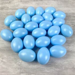 OEUFS DE PAQUES COLORÉS (Pack 25 œufs - 3 coloris) Dimension 6 cm – Image 4