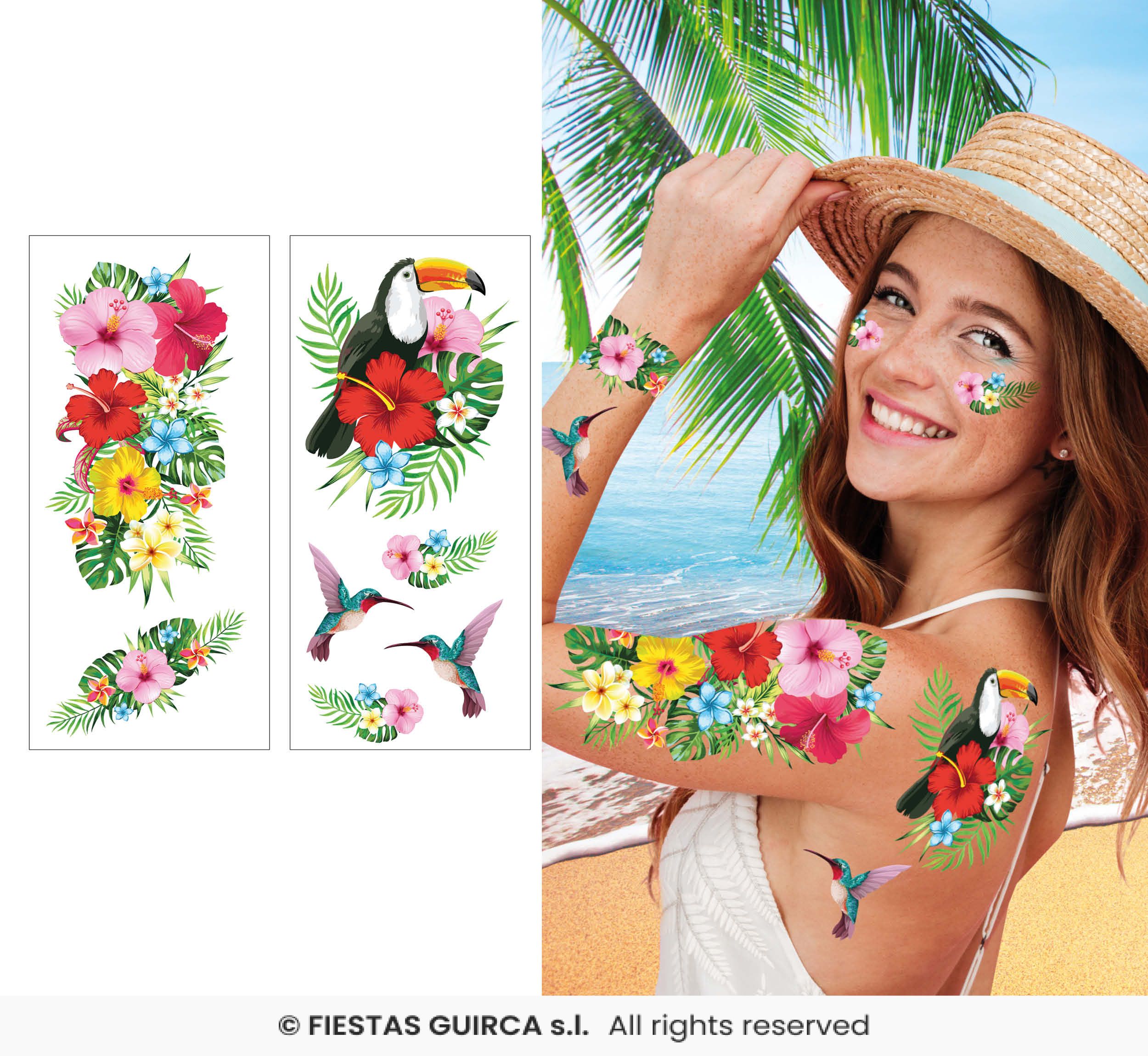 TATOUAGES EXOTIQUES ASSORTIS – Image 1