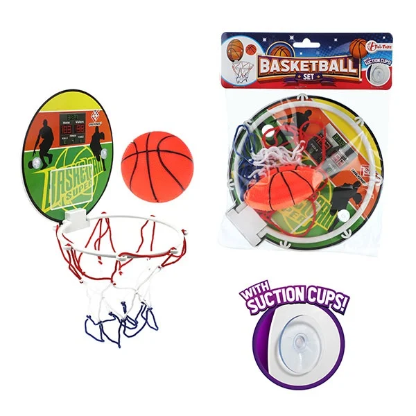 MINI PANIER DE BASKET avec un ballon 17 cm de diamètre