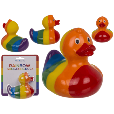 CANARD ARC EN CIEL   10 cm