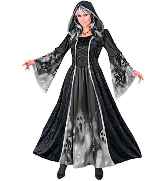 DÉGUISEMENT AMES HURLANTES(Robe longue avec capuche)