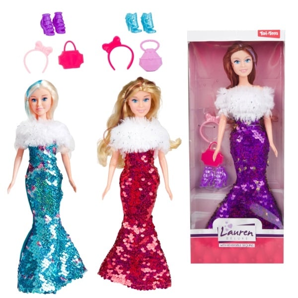 POUPEE GALA PAILLETTE                      3 ASSORTIS MODELE ALEATOIRE