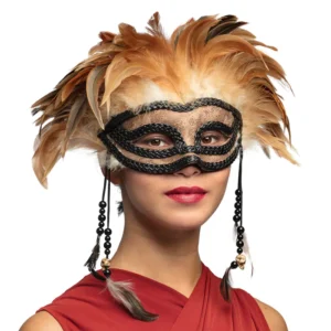 MASQUE VAUDOU PLUME – Image 3