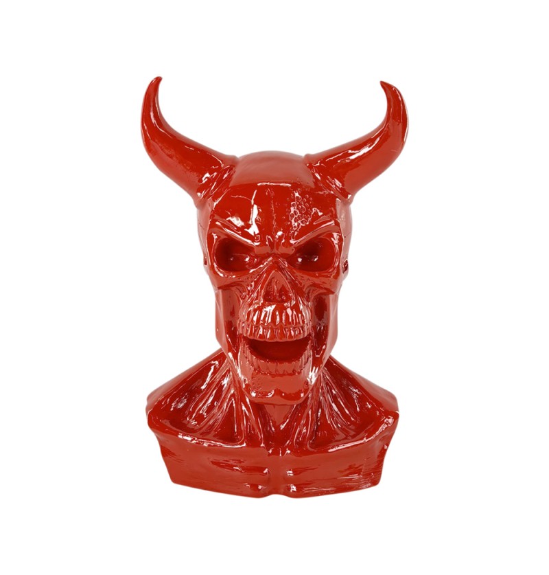 BUSTE DIABLE DECORATION 38CM