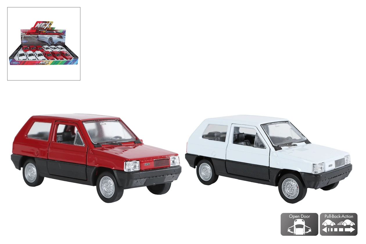 FIAT PANDA RETRO(Petites voitures de collection) modèle métal assortis – Image 1