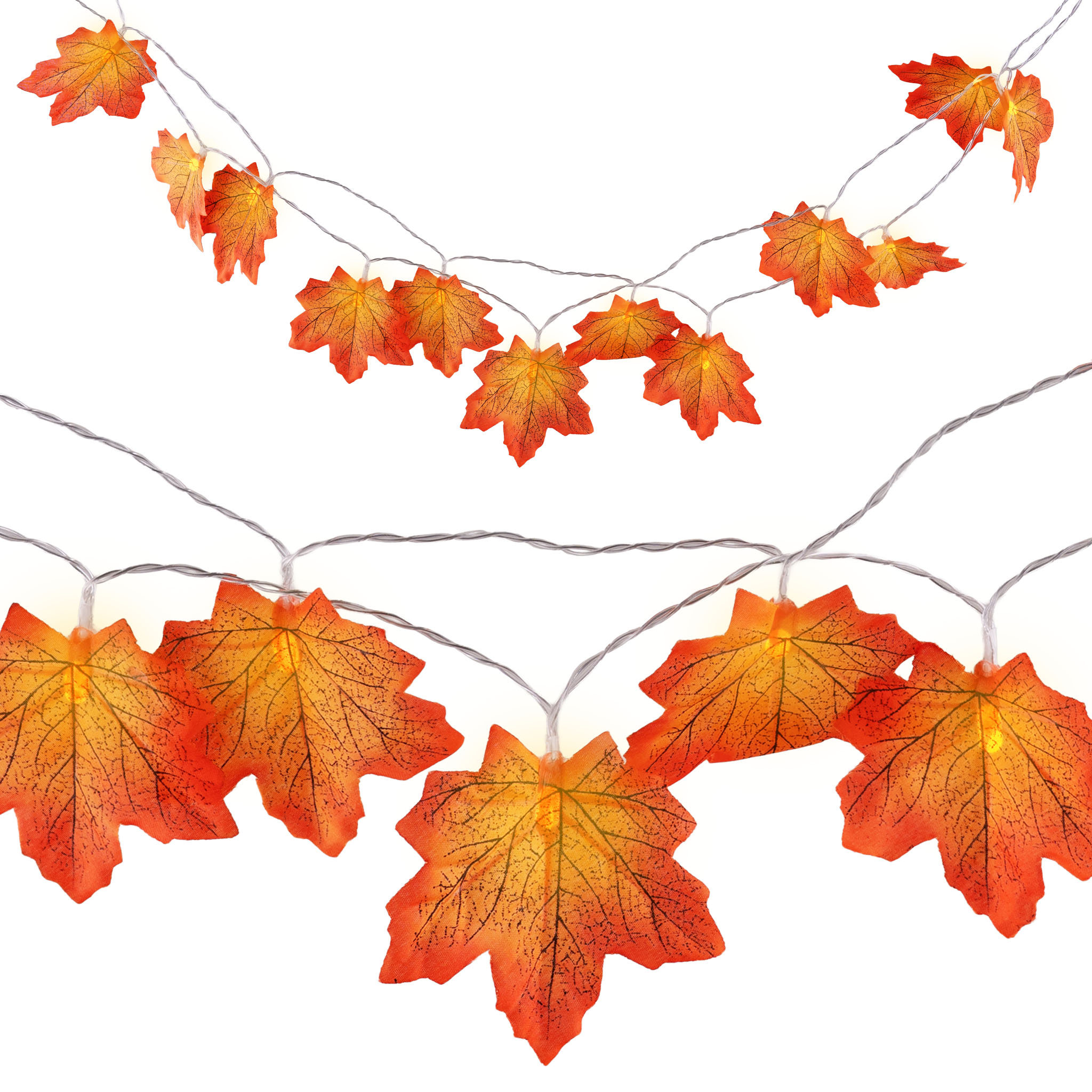 GUIRLANDE D AUTOMNE LUMINEUSE 285CM – Image 1