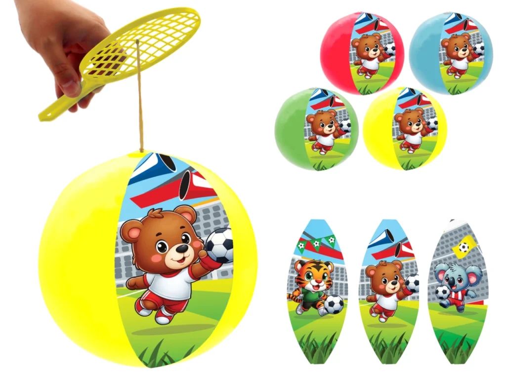 TAPE BALL PETIT FOOT(Diamètre 22 cm - 7 coloris)